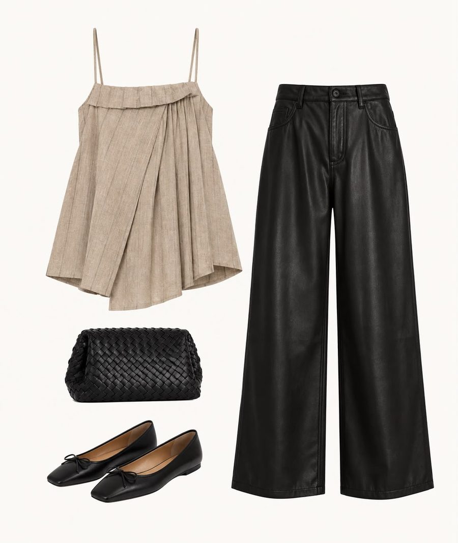 Look con zapatos a tono